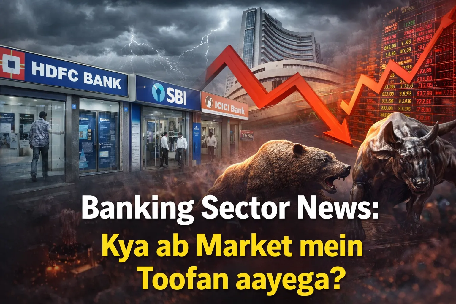 Banking Sector News: Kya ab Market mein Toofan aayega?